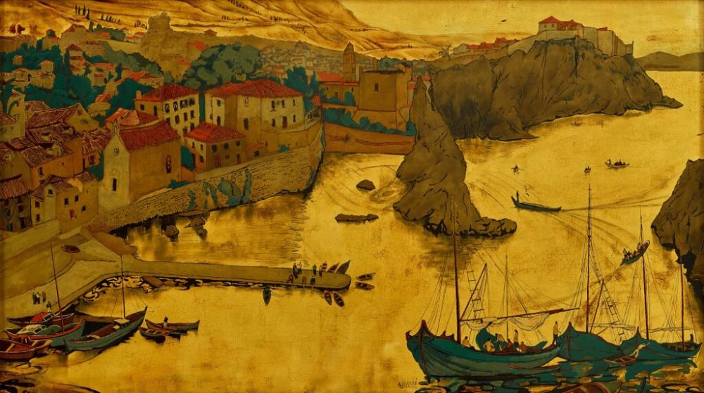Alix Aymé comparable auction result: alix aym le port de sarajevo