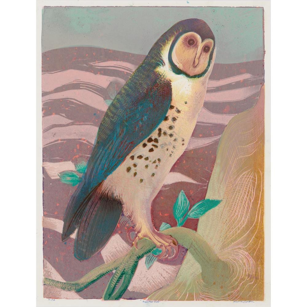 murray griffin 1903 1992 masked owl c 1966 linocut ed 12 26 50 5 x 34 5cm image 64 5 x 49cm frame · Leonard Joel · 2025-04-16 Murray Griffin comparable auction result: murray griffin 1903 1992 masked owl c 1966 linocut ed 12 26 50 5 x 34 5cm image 64 5 x 49cm frame
