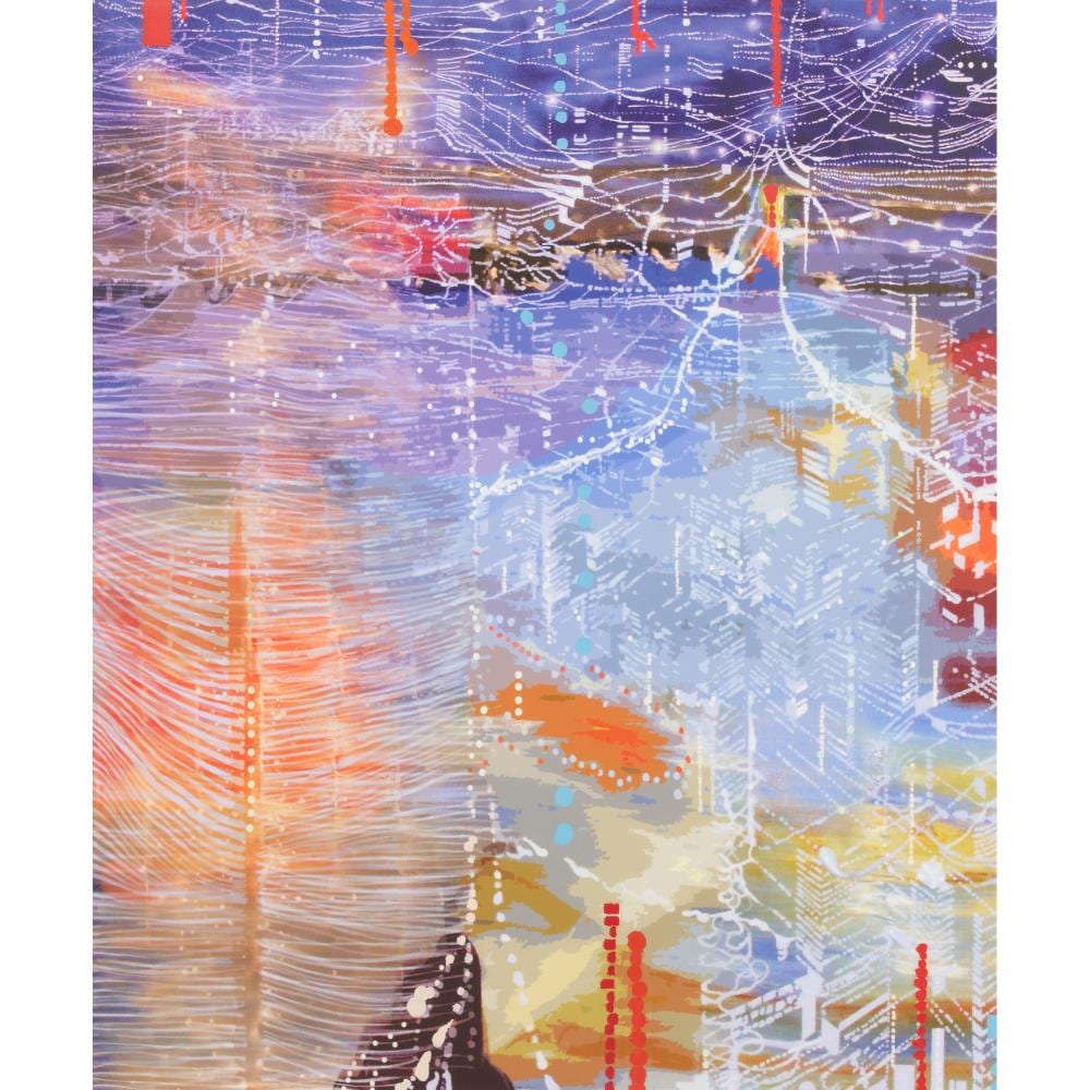 Jon Cattapan comparable auction result: jon cattapan born 1956 rib city 2007 giclee print with acrylic additions ed 1 3 84 x 70cm image 117 x 88cm sheet reveal 1