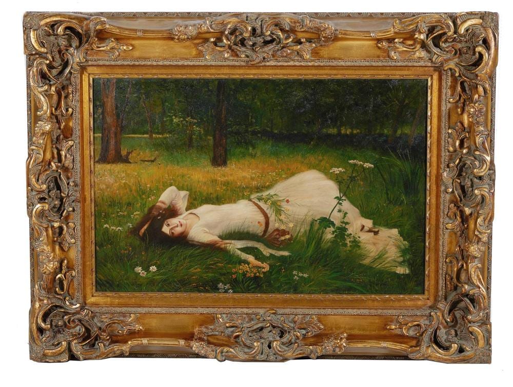 John William Waterhouse comparable auction result: john william waterhouse after
