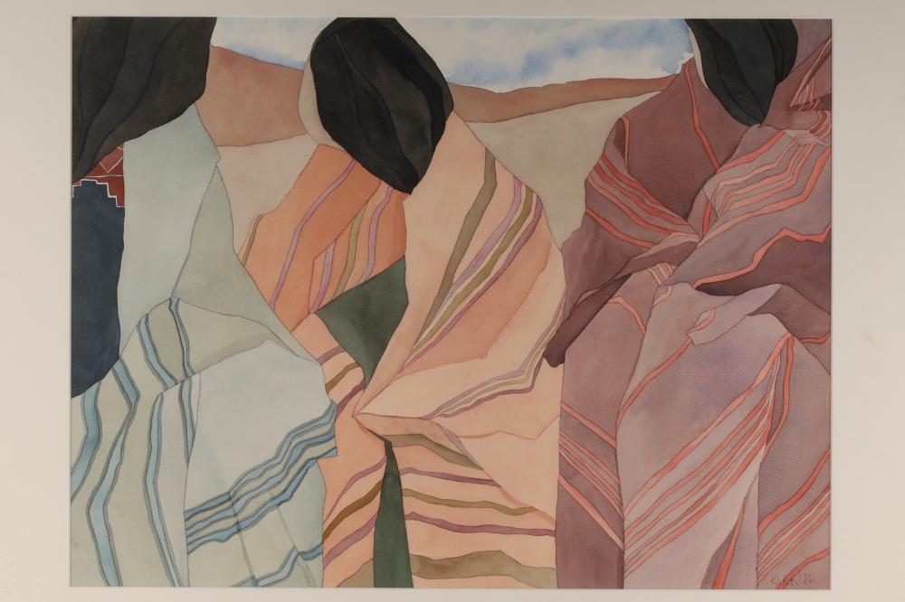 Irene Klar comparable auction result: irene klar canadian b 1950 watercolour 1986