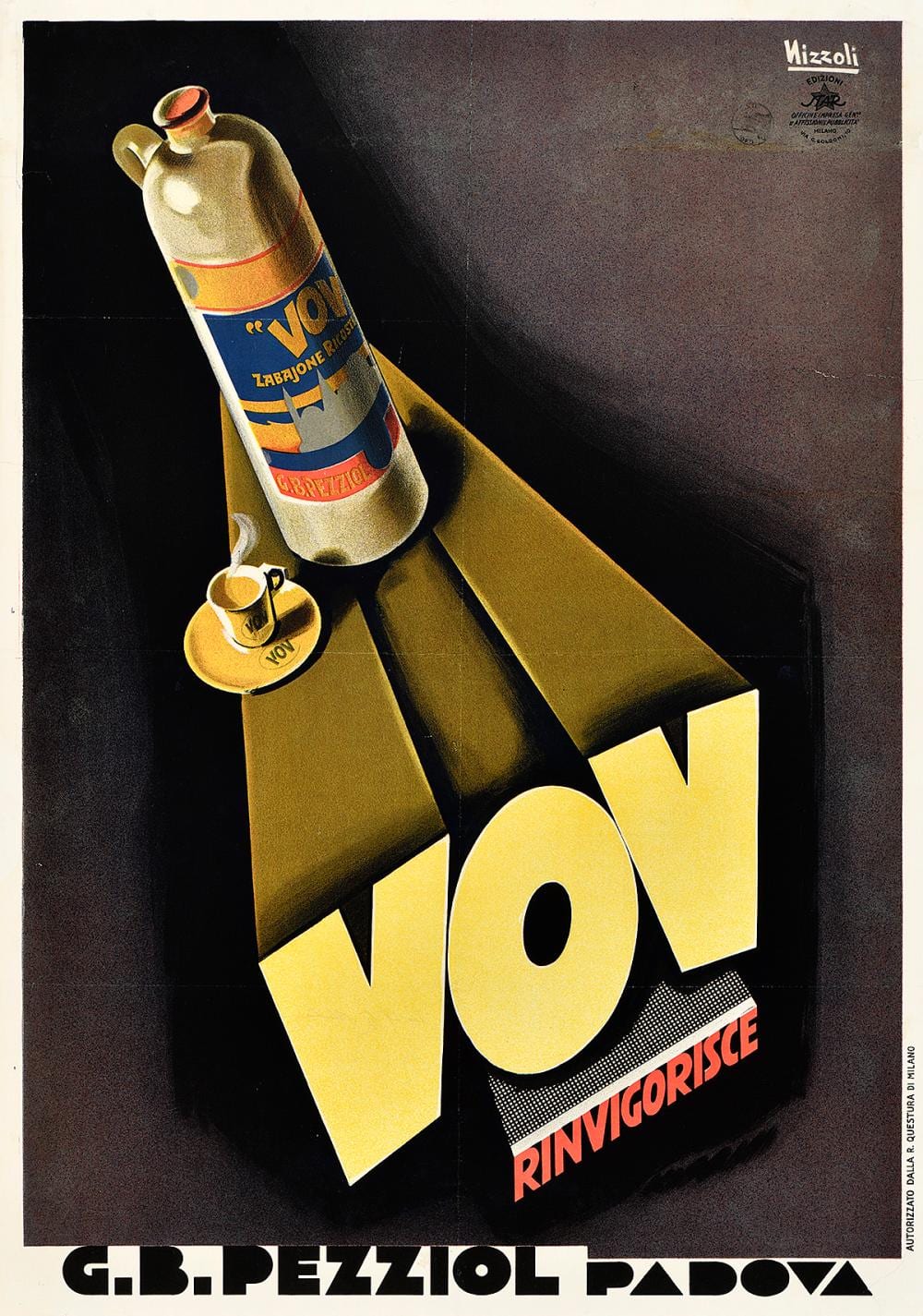 Marcello Nizzoli comparable auction result: marcello nizzoli 1887 1969 vov rinvigorisce circa 1926 39x27 inches 99x69 cm r questura milan