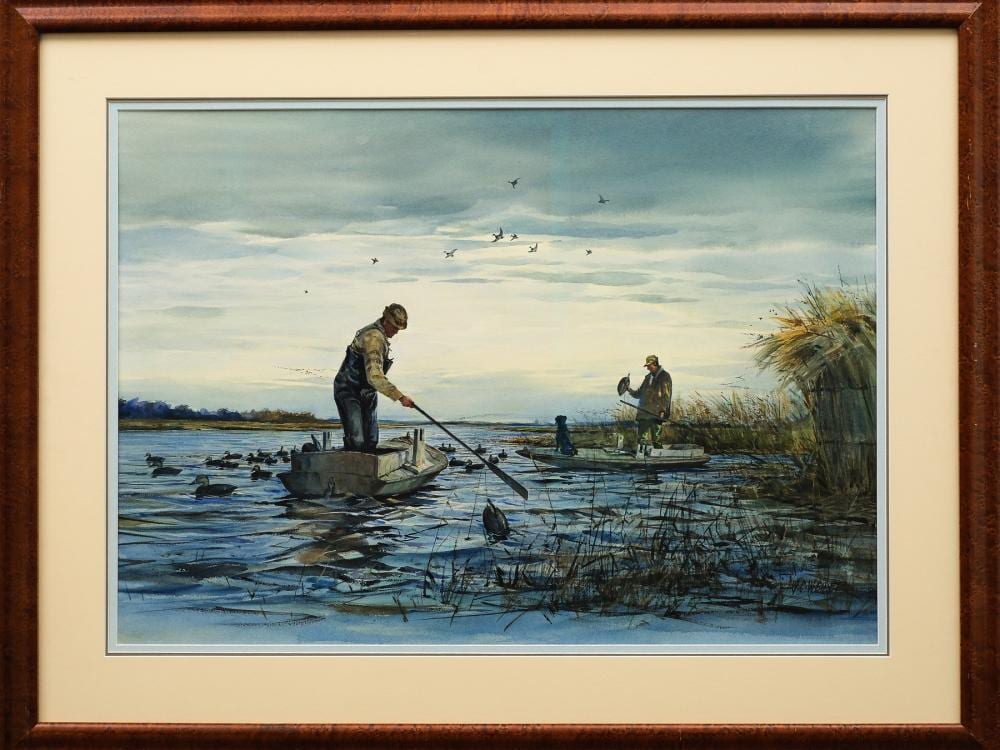 Milton C Weiler comparable auction result: milt weiler 1910 1974 watercolor