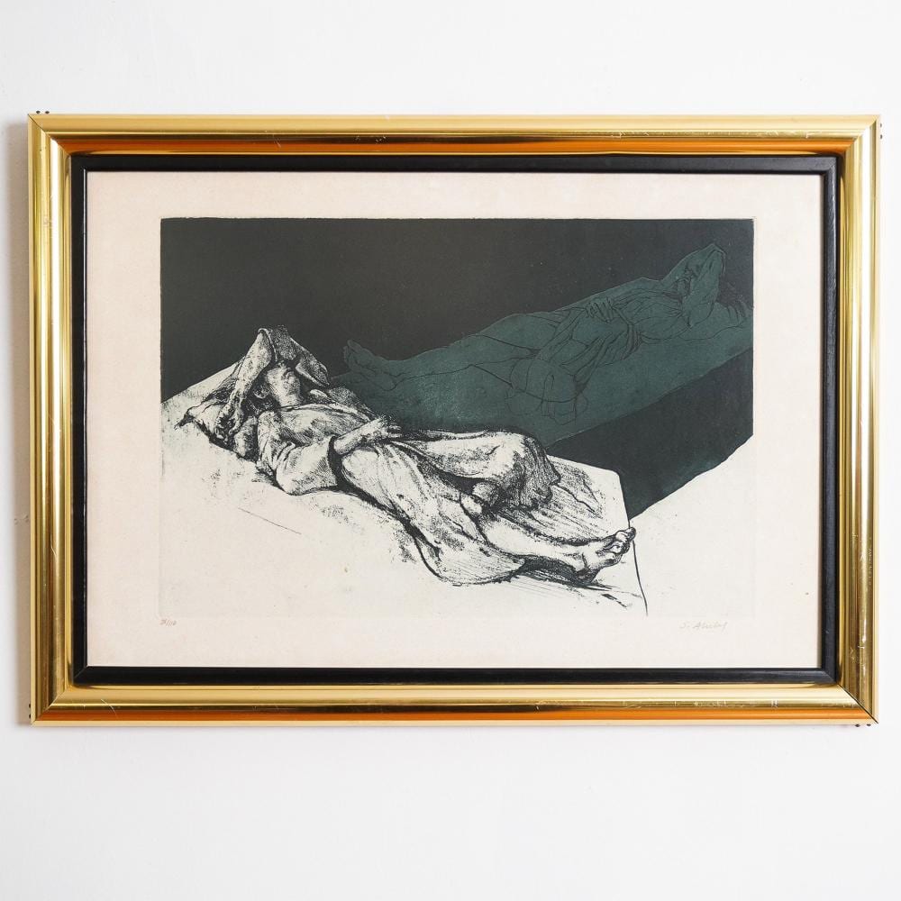 Sigmund Abeles comparable auction result: sigmund abeles etching limited edition