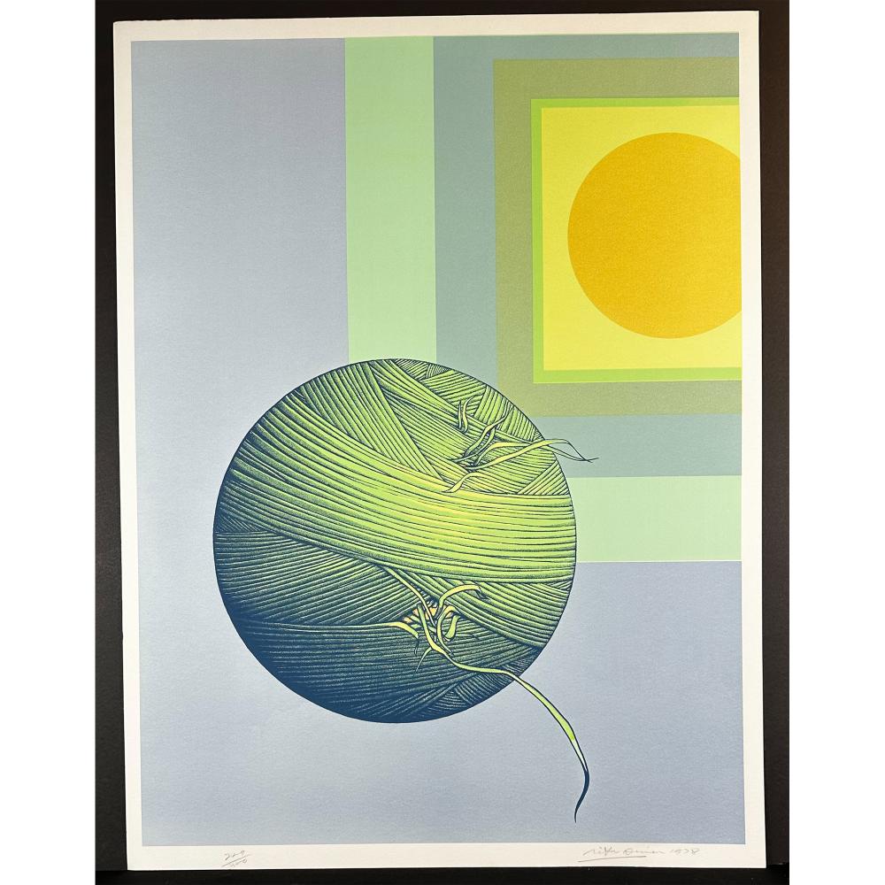 Atirnomis comparable auction result: rita simon american 1938 screenprint ariadne signed