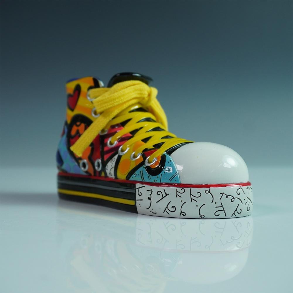 Romero Britto Decorative Shoe Sculpture sold by Lion and Unicorn, lot 206 — auction record photograph