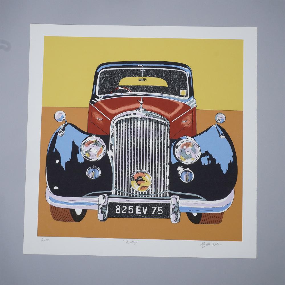 phyllis krim pop art color serigraph bentley signed · Lion and Unicorn · 2025-04-09 Phyllis Krim comparable auction result: phyllis krim pop art color serigraph bentley signed