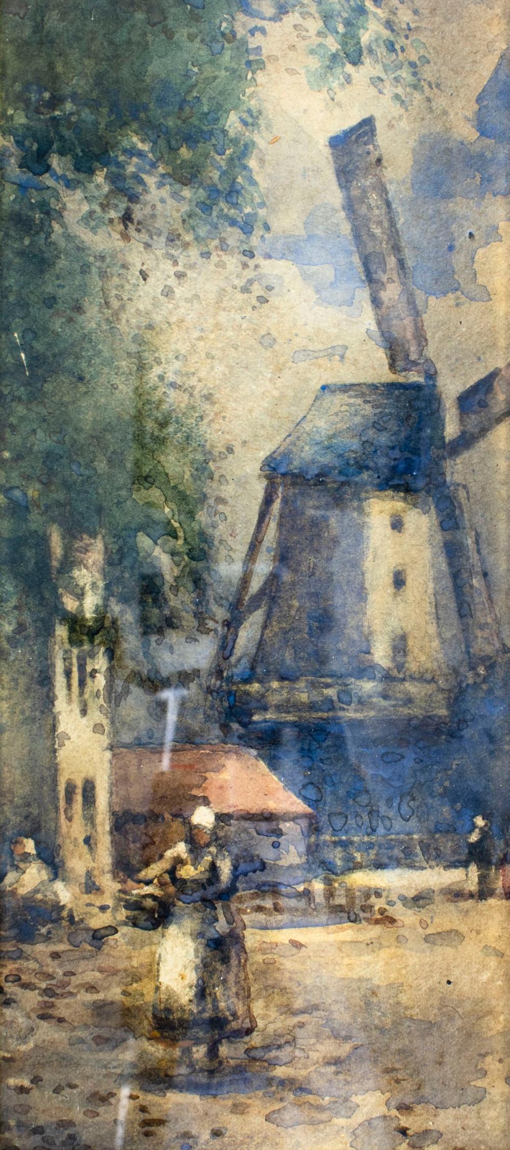 John Muirhead comparable auction result: john muirhead uk 1863 1927 watercolor painting antique