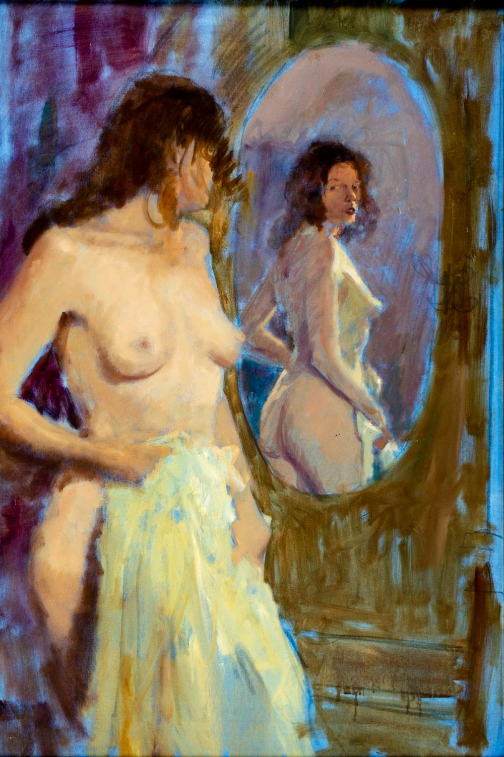 Clement Micarelli comparable auction result: clement micarelli ri ny 1929 2008 oil painting