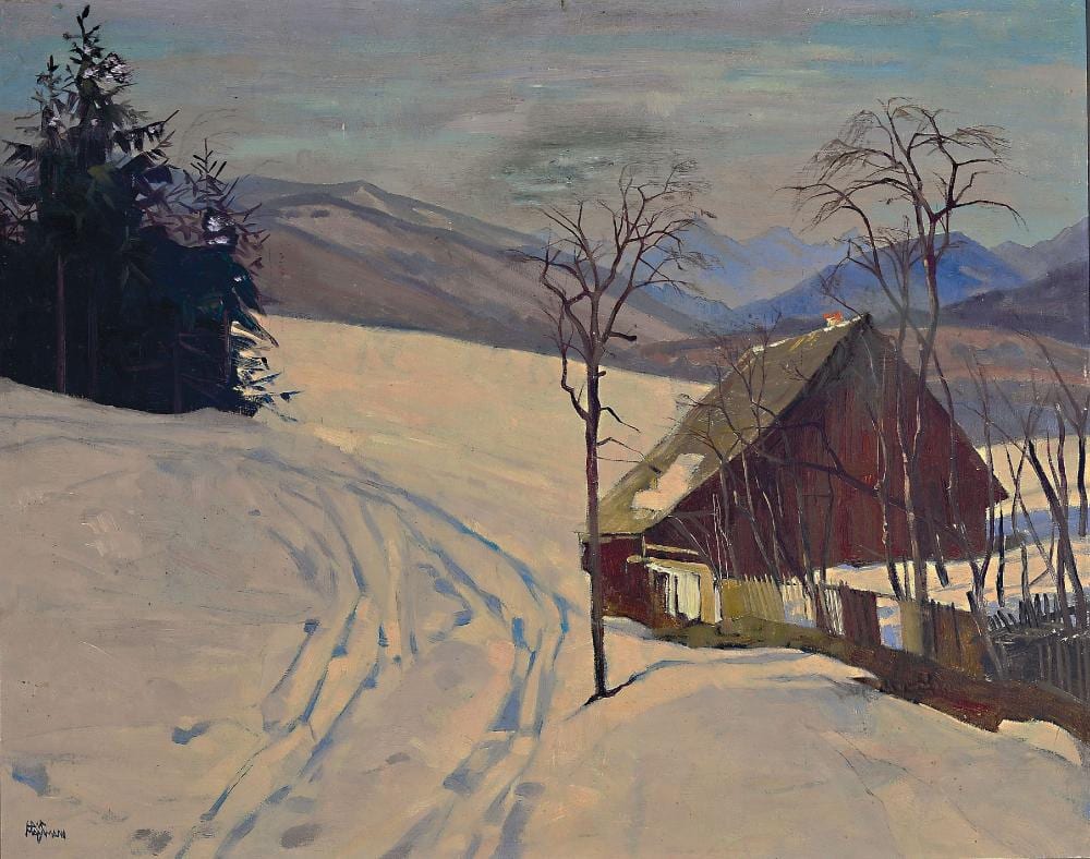 Hans Massmann comparable auction result: hans massmann 1887 bucharest 1973 vienna later winter