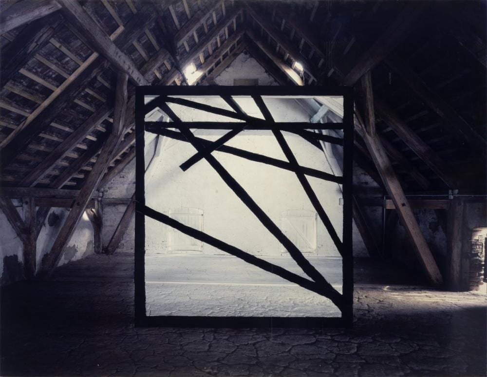 Georges Rousse comparable auction result: georges rousse paris 1947 drewen ca 1994 photograph
