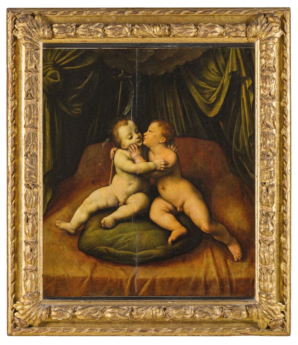 Joos van Cleve comparable auction result: joos van cleve bottega di