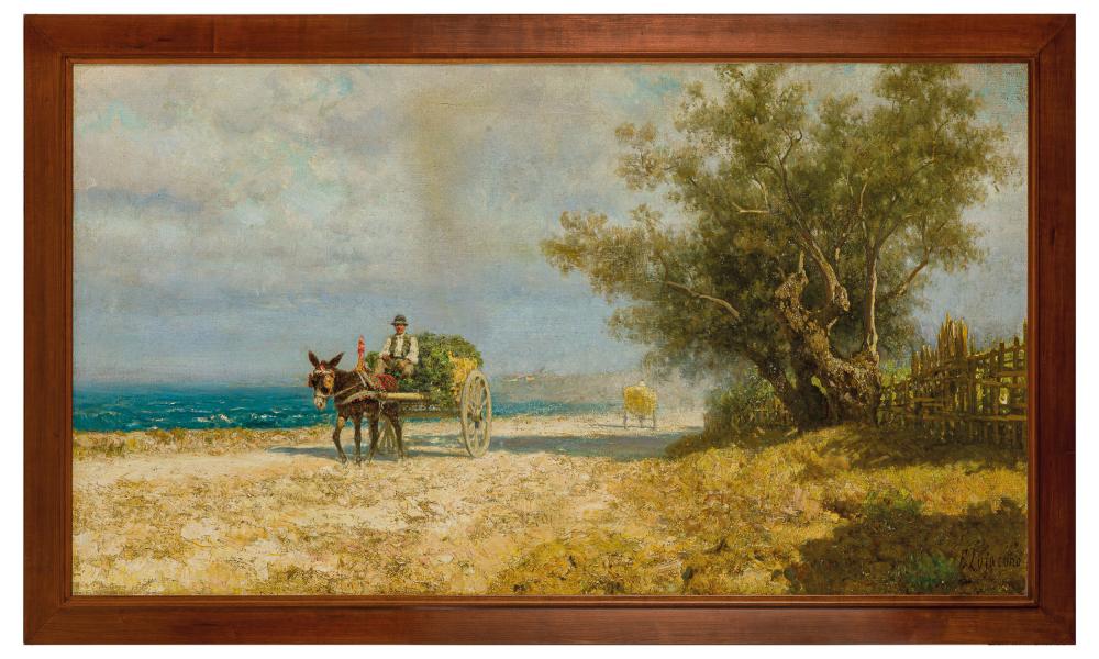 Francesco Lojacono comparable auction result: francesco lojacono