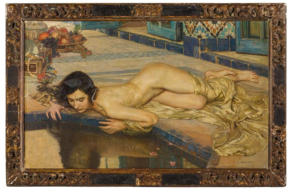 François Maurice Roganeau comparable auction result: fran ois maurice roganeau