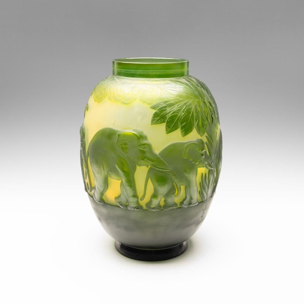 Elephant Vase comparable sale