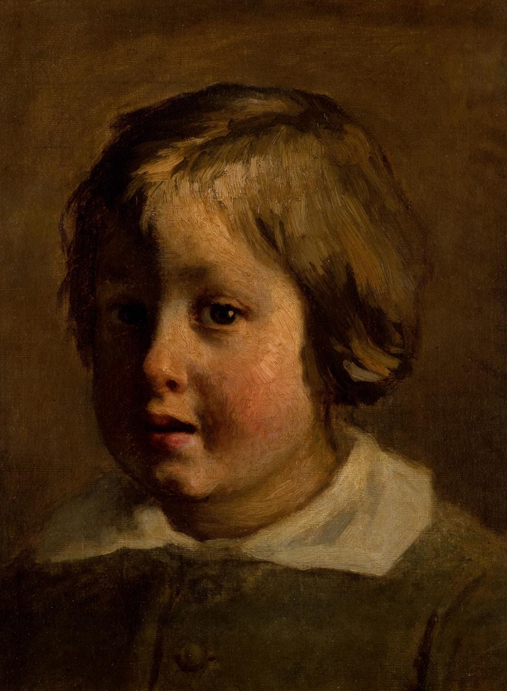 Jean François (1814) Millet comparable auction result: portrait of a boy
