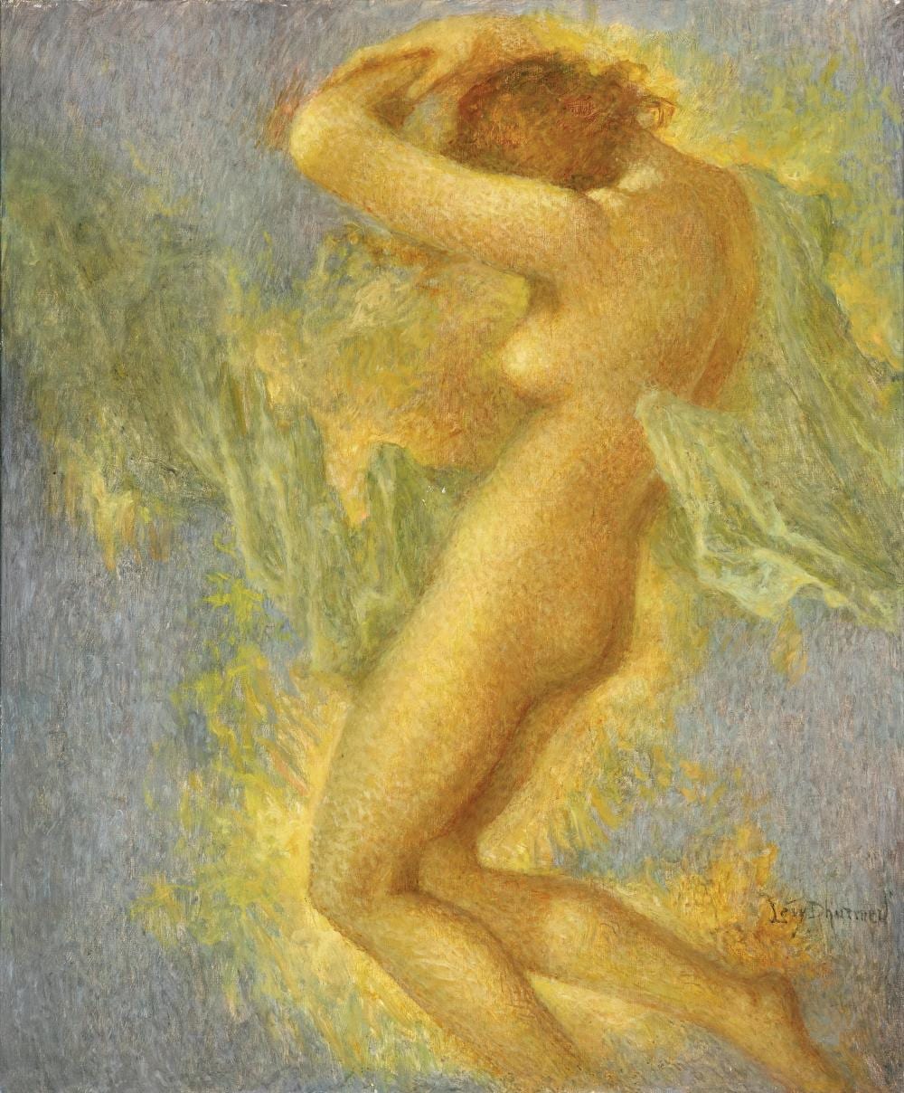 Lucien Lévy-Dhurmer comparable auction result: lucien l vy dhurmer