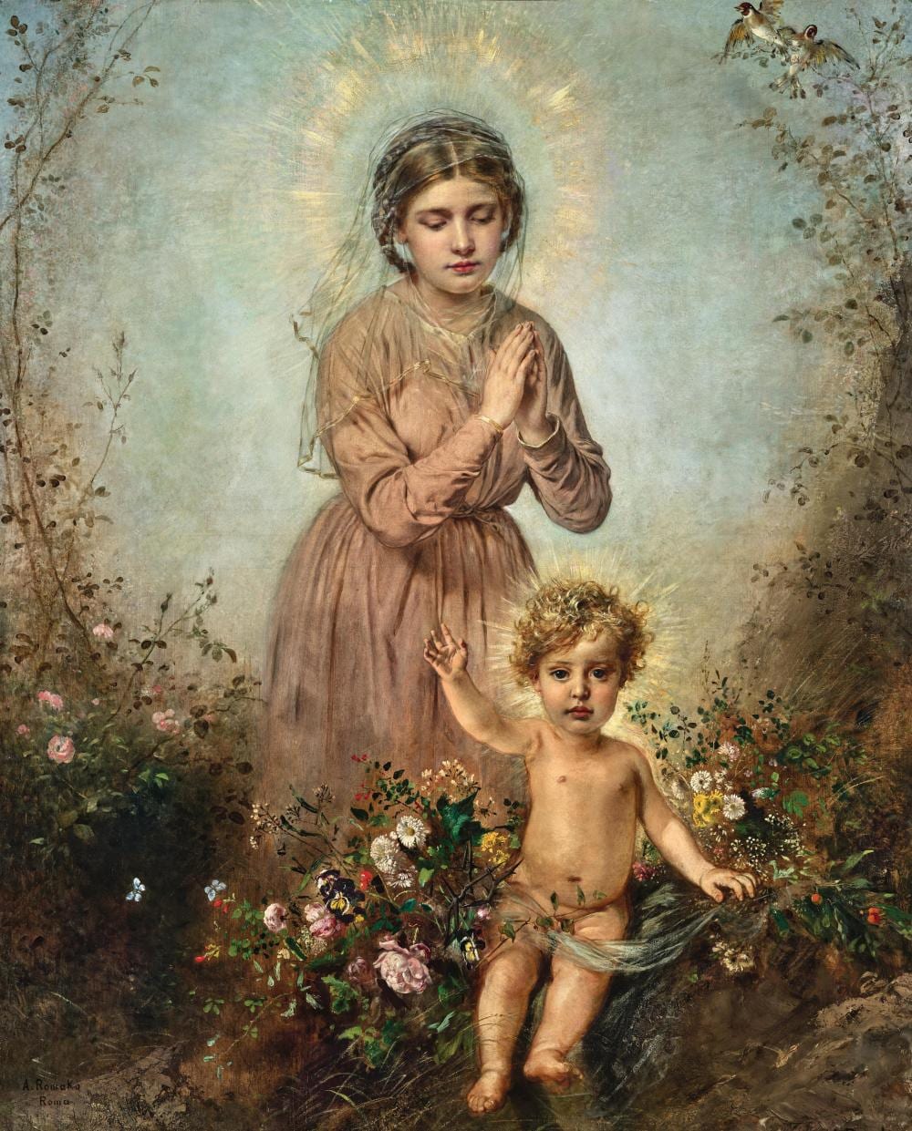 Anton Romako comparable auction result: anton romako