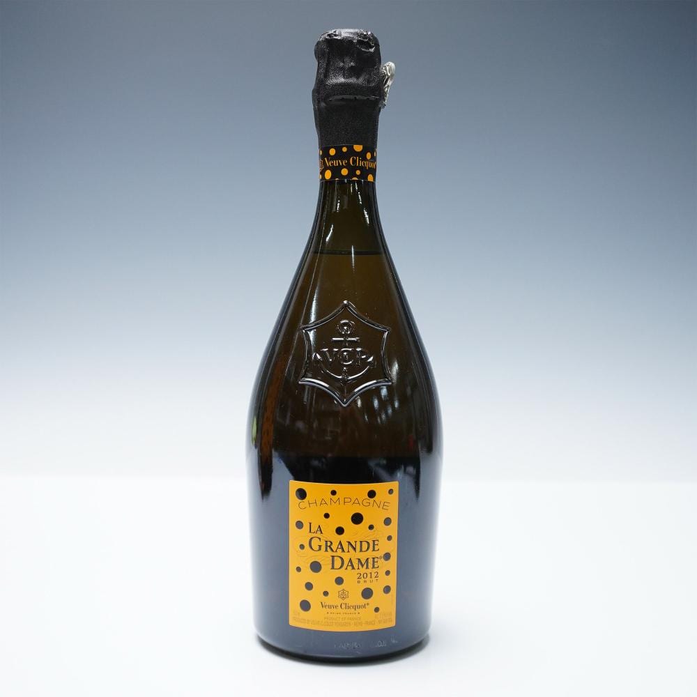 Veuve Clicquot La Grande Dame 2012 by Yayoi Kusama sold by Lion and Unicorn, lot 81 — auction record photograph