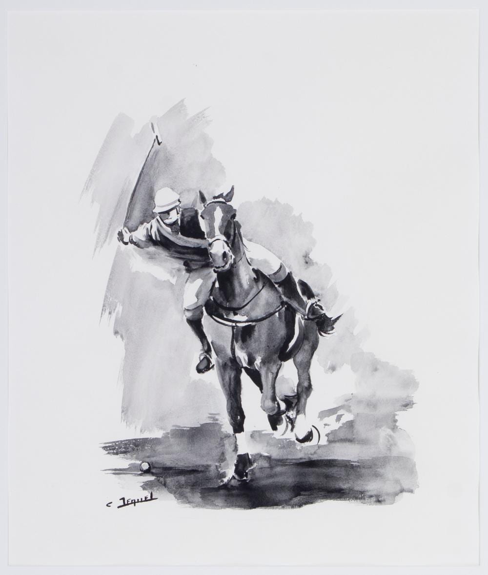 christian jequel b 1935 french · Clark's Fine Art & Auctioneers Inc. · 2025-04-15 Christian Jequel comparable auction result: christian jequel b 1935 french