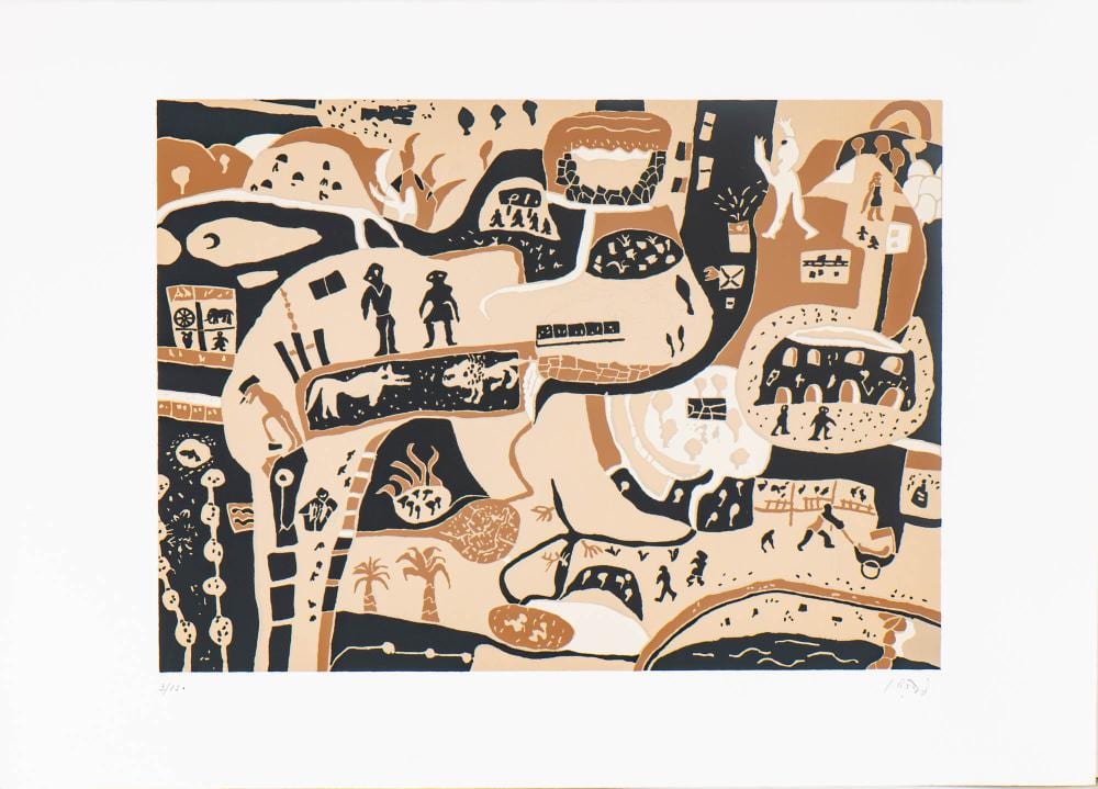joaquim jos rodrigo 1912 1997 alassio taragona 1986 serigrafia sobre papel dim aprox 33 x 50 cm · Palácio do Correio Velho · 2025-04-14 Joaquim José Rodrigo comparable auction result: joaquim jos rodrigo 1912 1997 alassio taragona 1986 serigrafia sobre papel dim aprox 33 x 50 cm