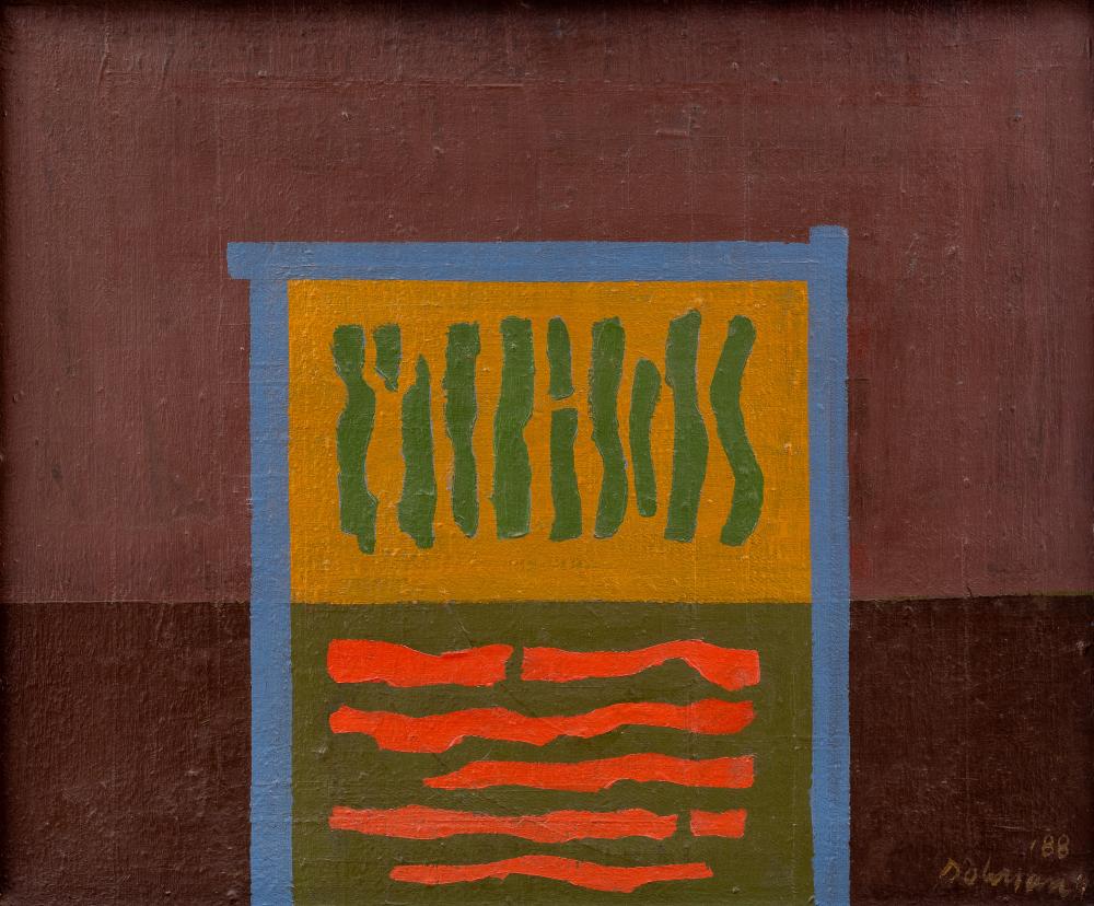 Vasile Dobrian comparable auction result: vasile dobrian b 1912 d 1999 overlap suprapunere