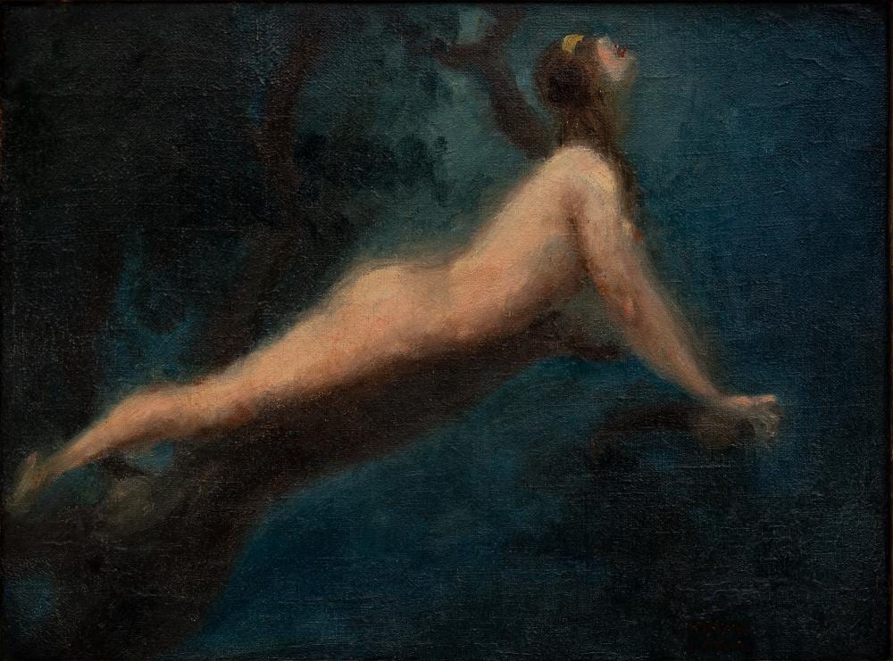 Kimon Loghi comparable auction result: kimon loghi b 1871 d 1952 nymph nimfa