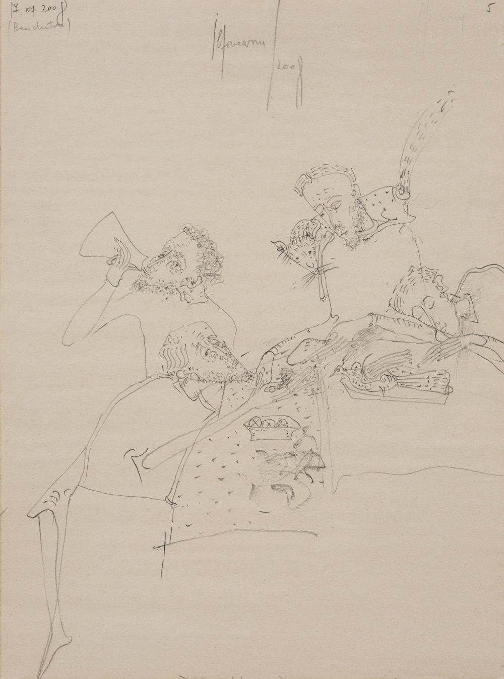 Sorin Ilfoveanu comparable auction result: sorin ilfoveanu b 1946 the banquet banchetul