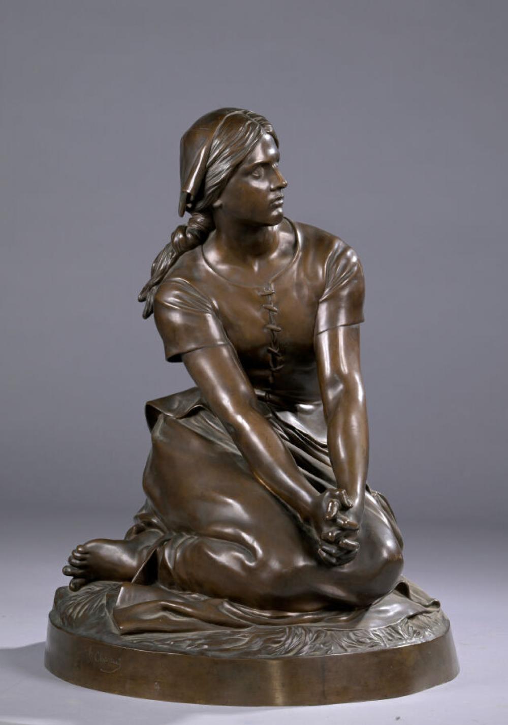 Henri-Michel-Antoine Chapu comparable auction result: henri chapu 1833 1891