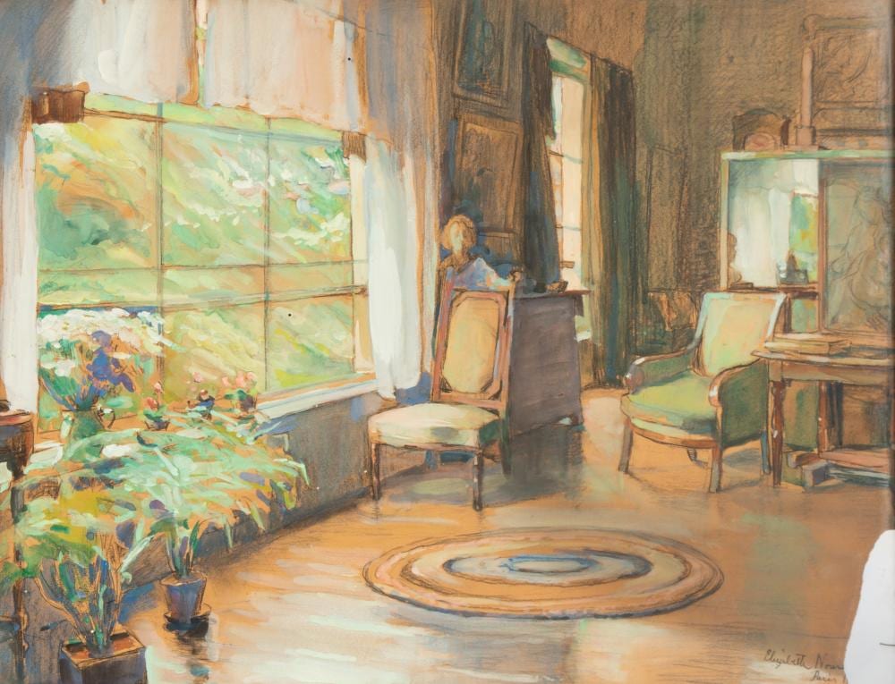Elizabeth Nourse comparable auction result: elizabeth nourse american 1859 1938