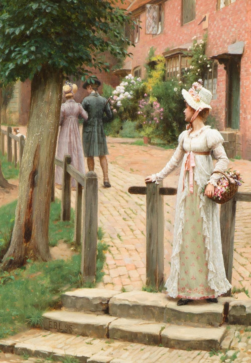 Edmund Blair Leighton comparable auction result: edmund blair leighton british 1853 1922