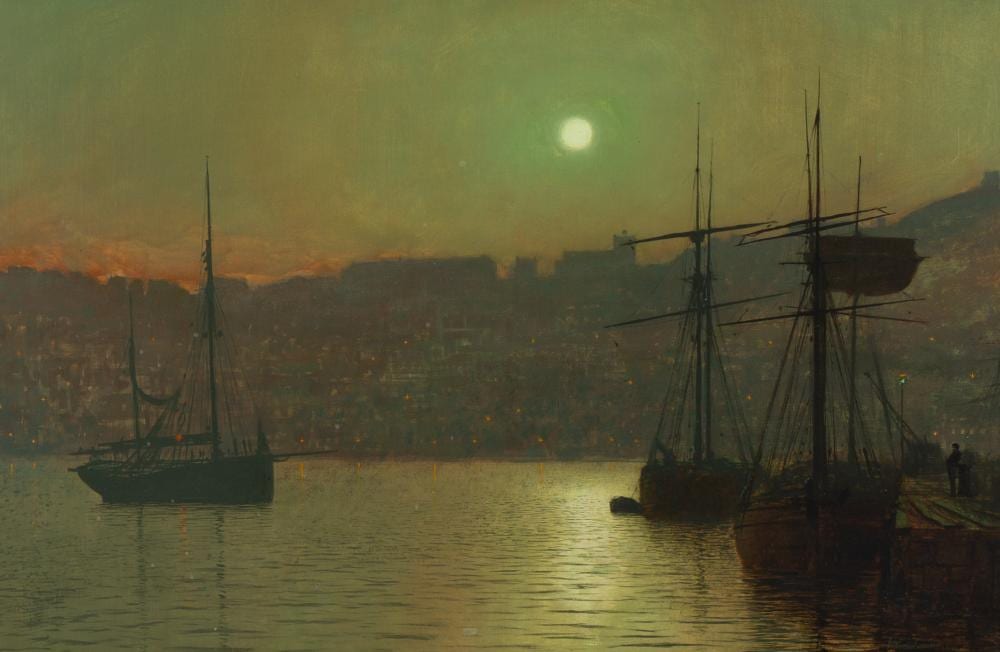 Atkinson Grimshaw comparable auction result: john atkinson grimshaw british 1836 1893