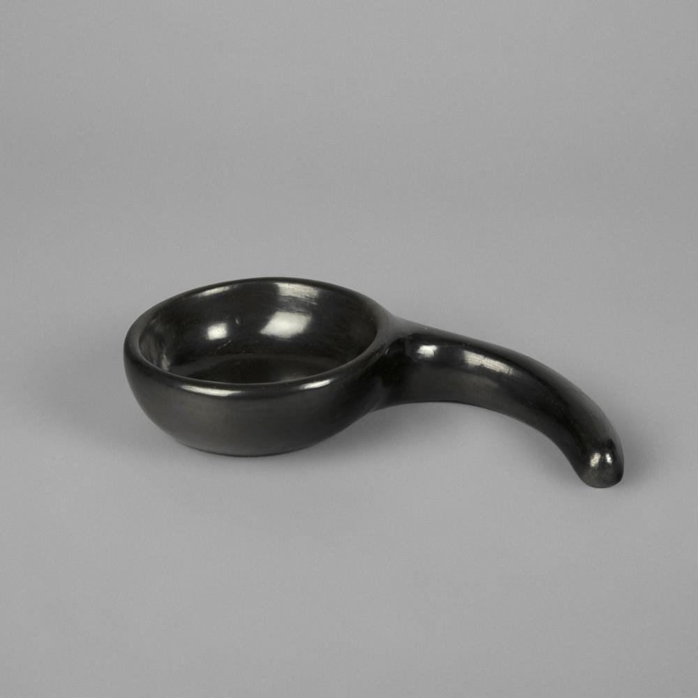 Rose Gonzales comparable auction result: rose gonzales polished blackware vessel with handle