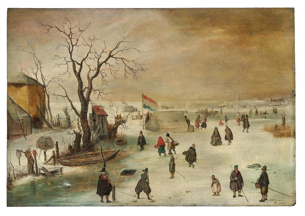 Hendrick Avercamp comparable auction result: hendrick avercamp and workshop assistant