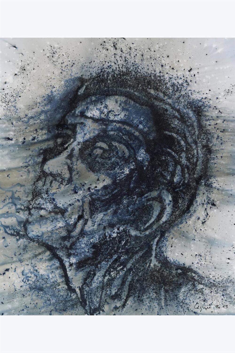 Philippe Cognée comparable auction result: philippe cogn e born 1957 untitled 2015