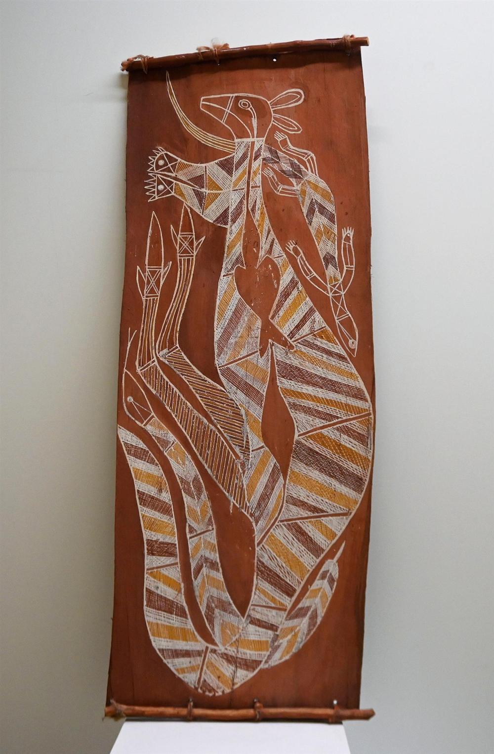 Thompson Nganjmirra comparable auction result: thompson nganjmirra x ray kangaroo and goanna 1983