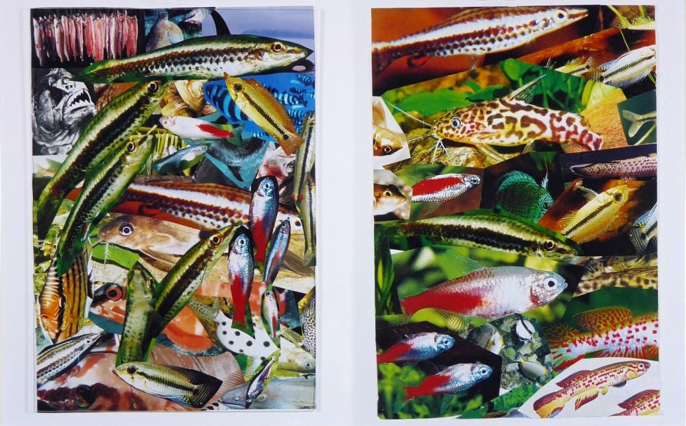 Isa Genzken comparable auction result: isa genzken aquarium i und ii