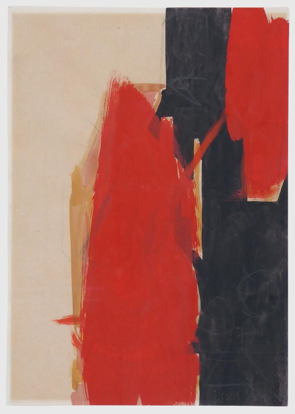 franz erhard walther ohne titel · Dr. Andreas Sturies Moderne Kunst & Auktionen · 2025-05-10 Franz Erhard Walther comparable auction result: franz erhard walther ohne titel