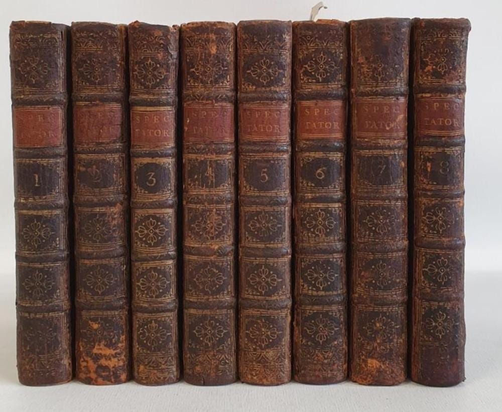 J. C. J. van der Heyden comparable auction result: the spectator joseph addison richard steele various published by j