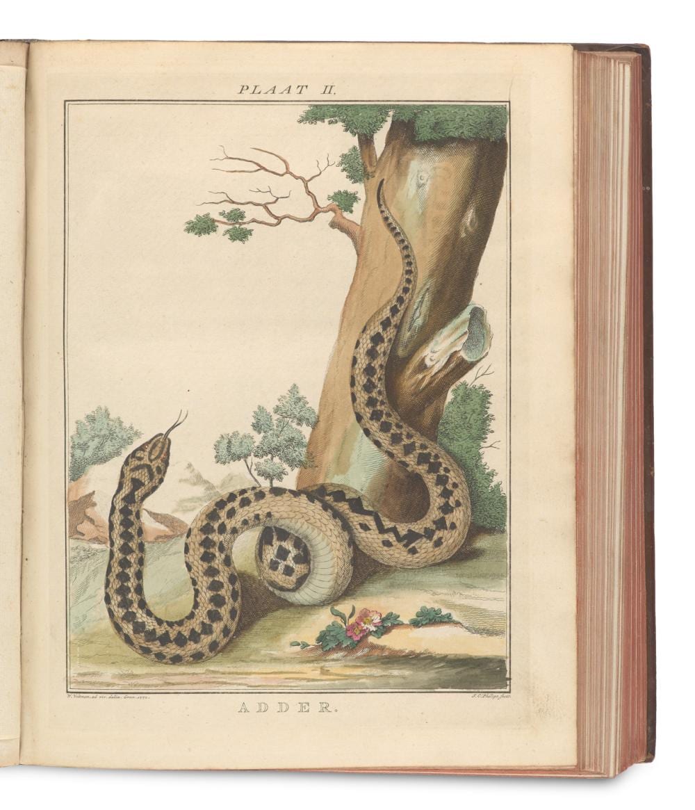 J. C. J. van der Heyden comparable auction result: j ohannes van lier verhandeling over de slangen en adders die in het land