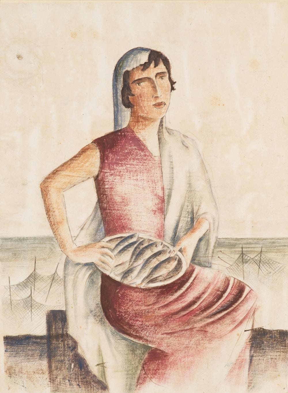 Albert Mueller comparable auction result: albert mueller 10 arbeiten mit menschlichen darstellungen unterschiedliche