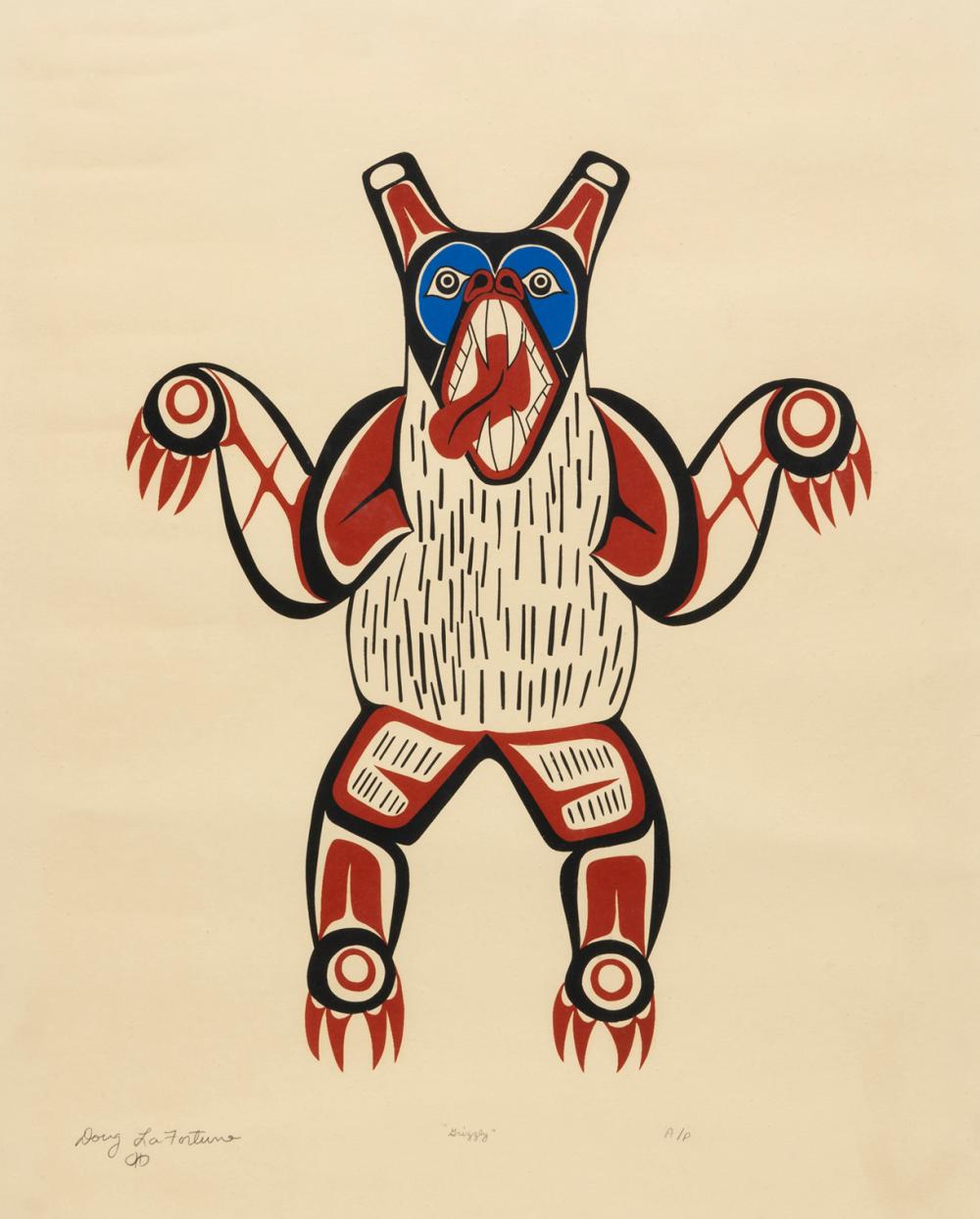 Doug Lafortune comparable auction result: doug lafortune grizzly