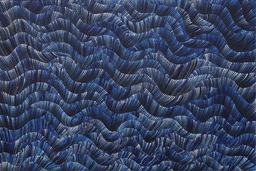 Maureen Hudson Nampitjinpa comparable auction result: maureen hudson nampitjinpa sandhills acrylic on linen 102cm x 153cm