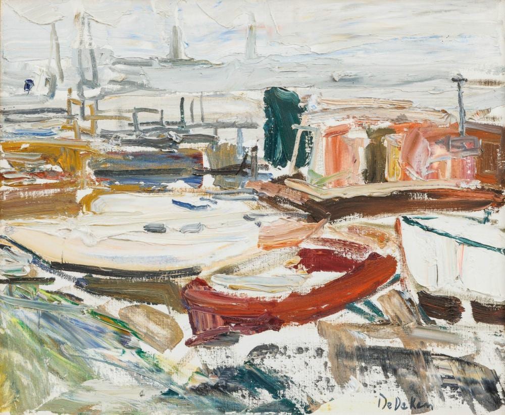 Albert de Deken comparable auction result: albert de deken 1915 2003