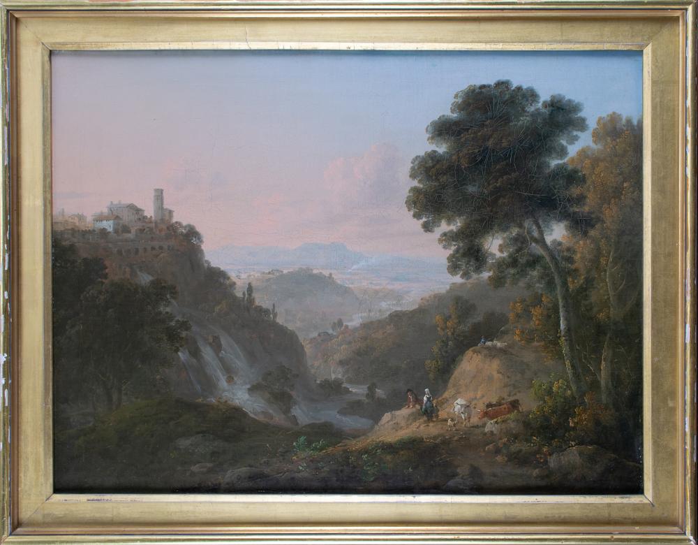 Julius Caesar Ibbetson comparable auction result: julius caesar ibbetson british 1759 1817 a view towards tivoli and the falls of the aniene
