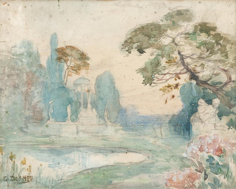 Gustave de Smet comparable auction result: gustave de smet 1877 1943 to be attributed to