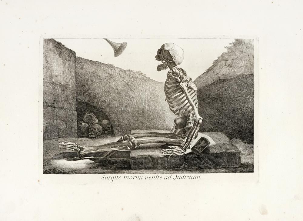 Jacques Gamelin comparable auction result: jacques gamelin surgite mortui venite ad judicium a toulouse imprimerie de j f desclassan mdcclxxix 1779