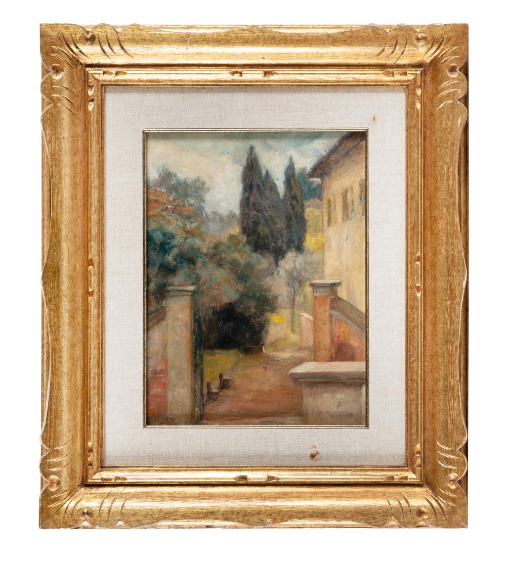romeo costetti scorcio toscano · Gonnelli Casa d'Aste · 2025-05-21 Romeo Costetti comparable auction result: romeo costetti scorcio toscano