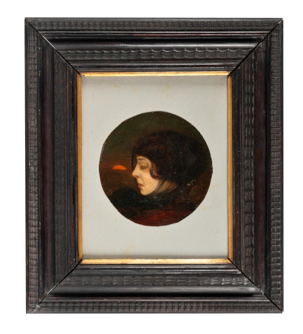 Oscar Ghiglia comparable auction result: oscar ghiglia ritratto di eleonora duse