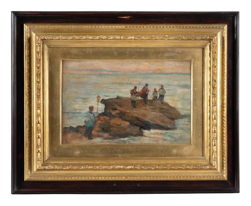 Alphons Hollaender comparable auction result: alphons hollaender cerimonia religiosa sul mare